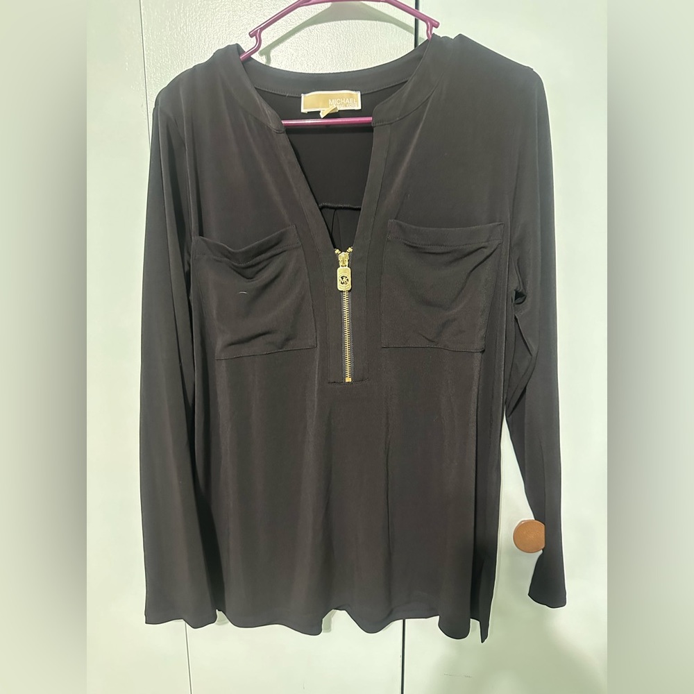 Michael Kors black blouse